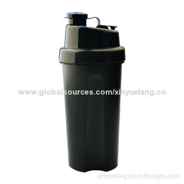 Original Plastic Customer Blender Bottle/Shaker Water Bottle, Black ColorNew